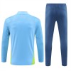 Manchester City Trainings Sweatshirt Quarter-zip 2024-25 Blauwe - Heren